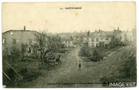 Sainte-Barbe en ruines (Vosges)